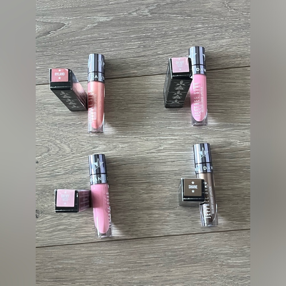 NWT Jeffree Star Velour Liquid Lipstick Bundle. 3 colors OhMyGod, Ryland & Shane - Picture 3 of 13